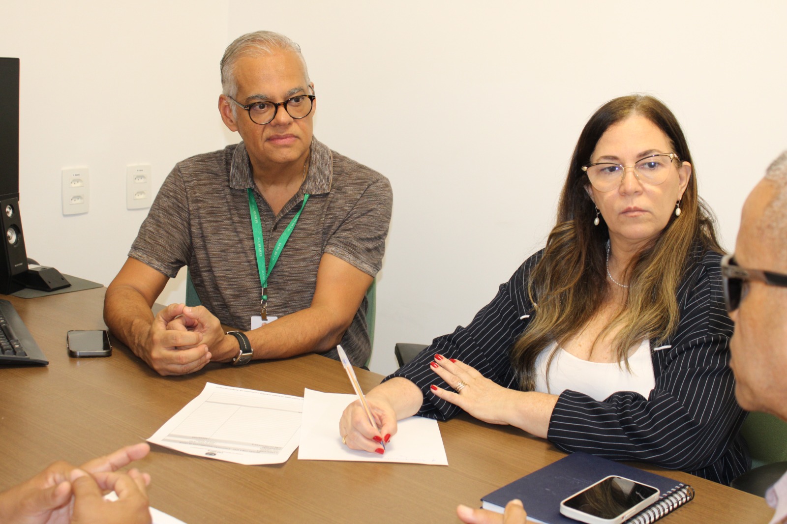 Cremepe recebe representantes da Associação Pernambucana de Cegos
